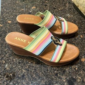 Anne Klein Wedge Sandal!